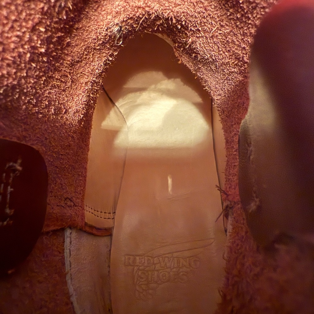 Red Wing Shoes Rich Brown Leather Boots - Picture 6 of 11